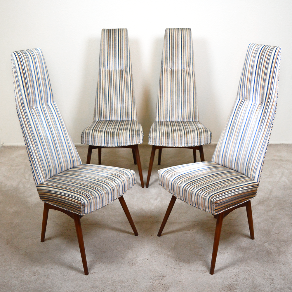 Adrian Pearsall Mid Century High Back Dining Chairs 2051-C las vegas