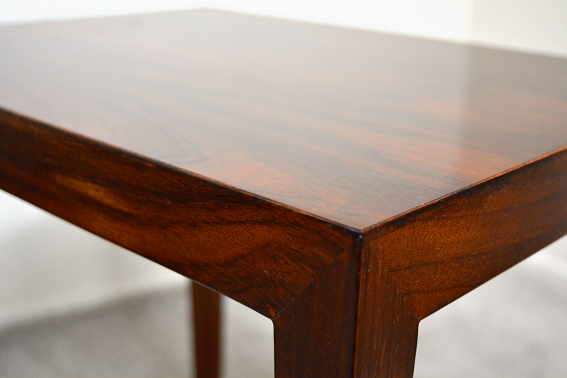 mid century Rosewood Nesting Tables by Severin Hansen for Haslev las vegas