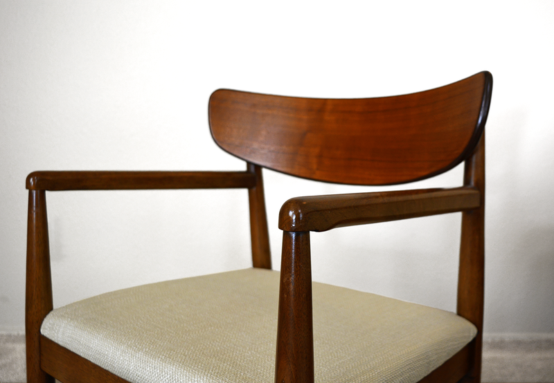 Mid Century Dania Dining Chairs by Merton Gershun for American of Martinsville las vegas