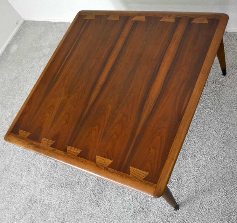 Mid Century Lane Acclaim square cocktail Coffee Table by Andre Bus las vegas