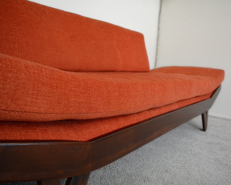 Mid Century Modern pearsall style gondola sofa daybed las vegas