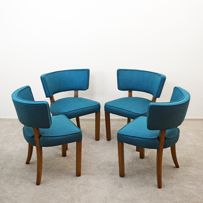 Mid Century Dining Chairs by Edward Wormley for Dunbar las vegas
