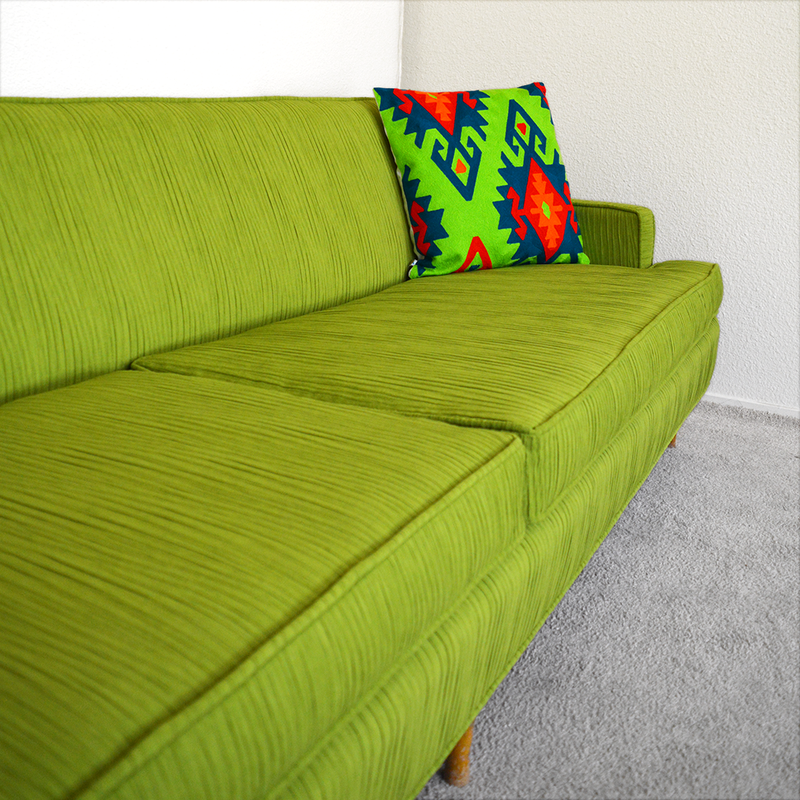 Mid Century Modern 6 leg sofa sofa in the style of Paul McCobb Sofa las vegas