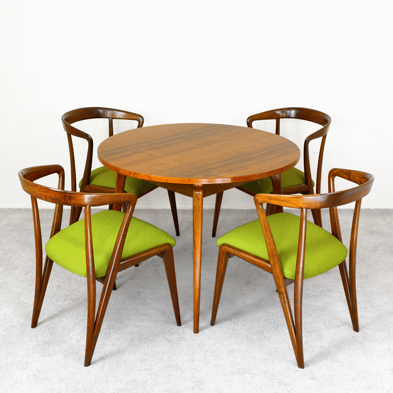 Mid Century Bertha Schaefer for Singer & Sons Dining Chairs